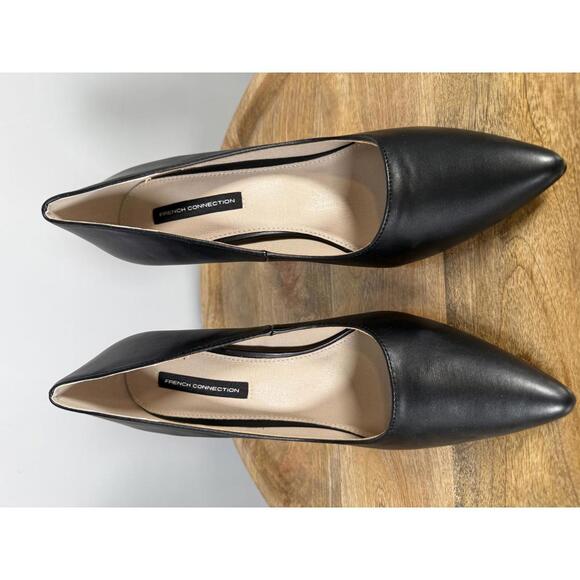 French Connection Womens Sierra Pointed Toe Pumps Black Size Size 10 NWB - Picture 4 of 12